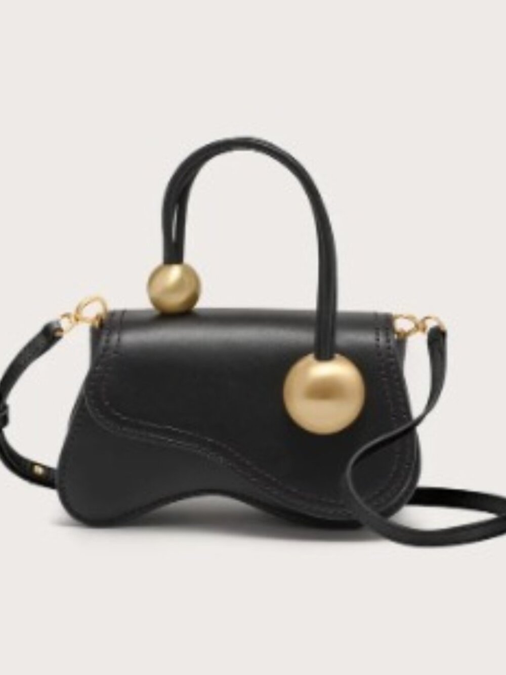 Cult Gaia Kazia Nano Bag - Black